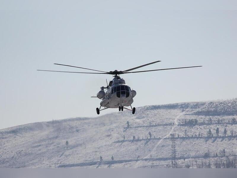 В Якутии найден пропавший в пятницу вертолёт