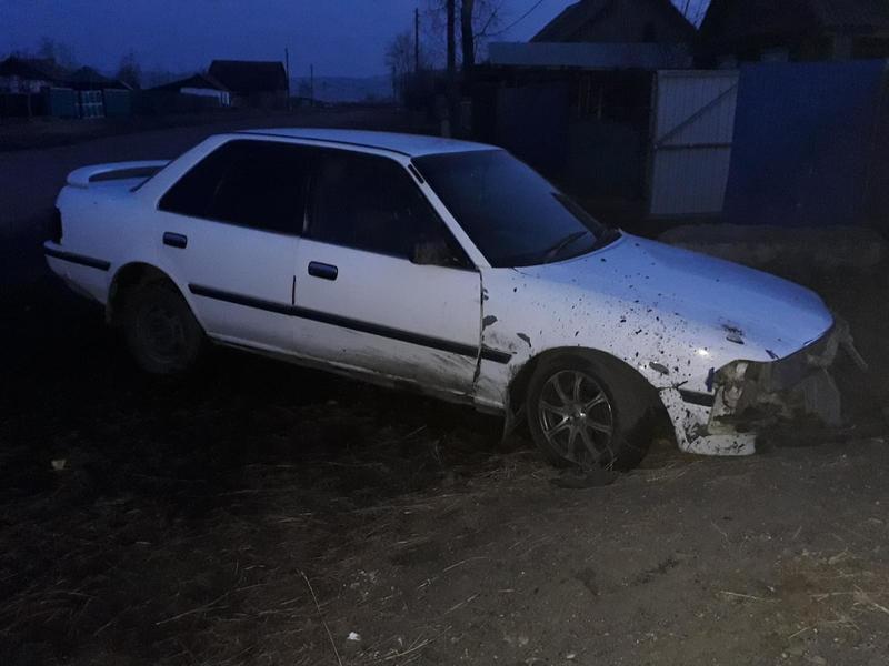Пьяный водитель без прав в Нерчинском районе врезался в забор