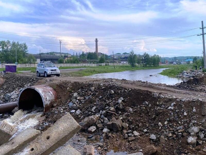 «Наводнение-2022»: Один из мостов восстановили после паводка в Могоче