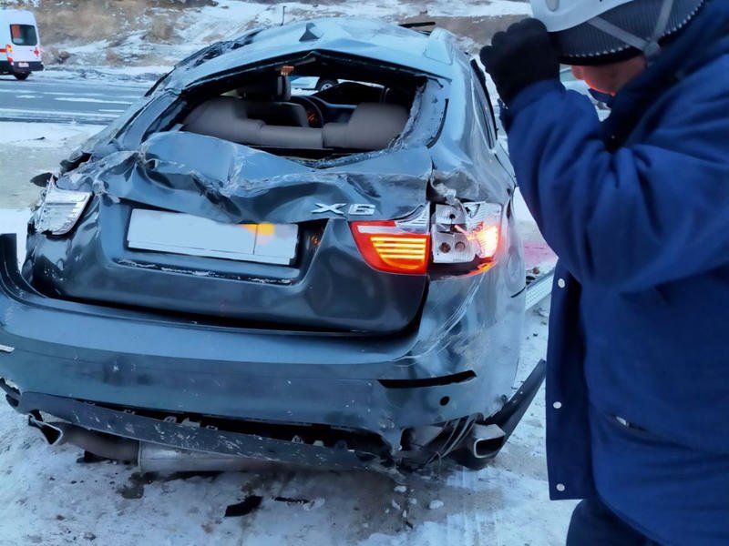 Водитель погиб во время ДТП на федеральной трассе Чита-Забайкальск