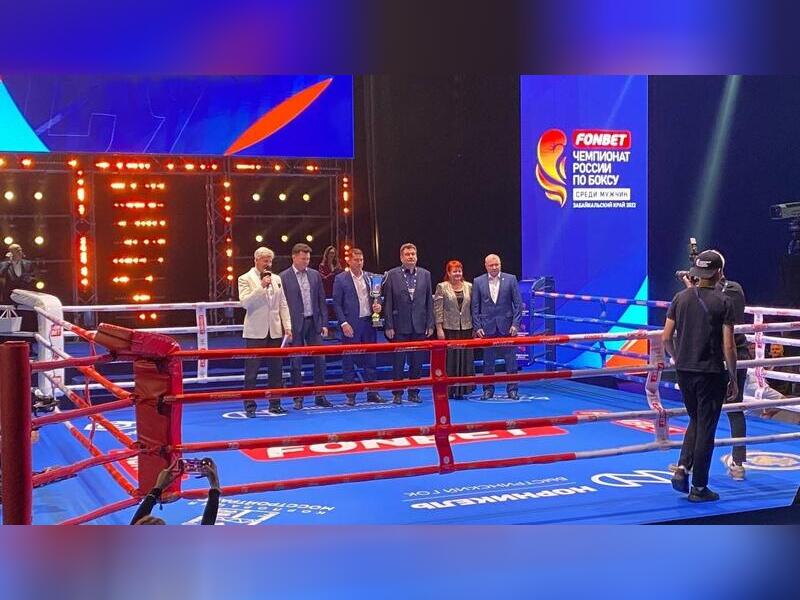 Забайкалье заняло третье место в командном зачёте на Чемпионате России по боксу