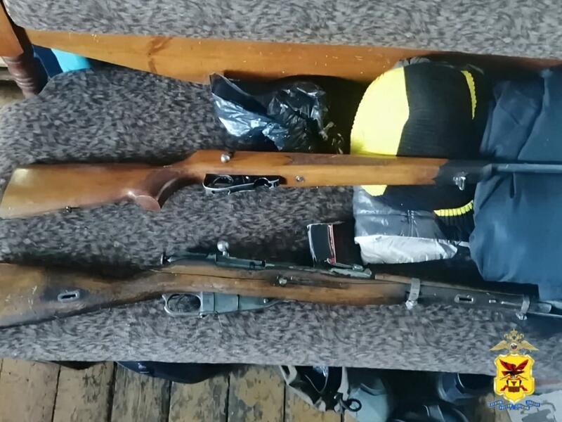 Полицейские изъяли десятки единиц оружия и боеприпасов у забайкальцев