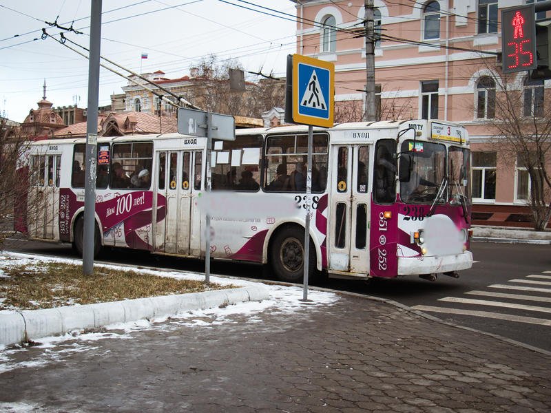 Троллейбусную линию до КСК в Чите определили с учетом карты загрязнений воздуха