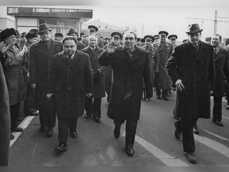 45 лет назад Читу посетил Леонид Брежнев