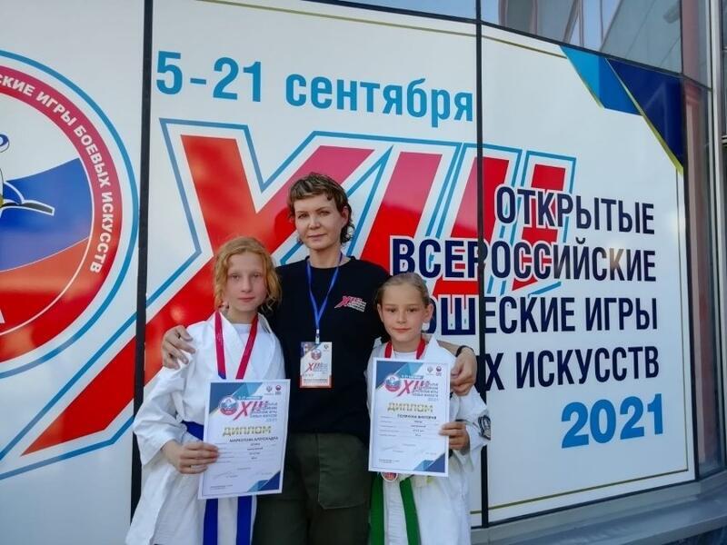 Спортсменки из Читы завоевали серебро и бронзу на Всероссийских играх боевых искусств