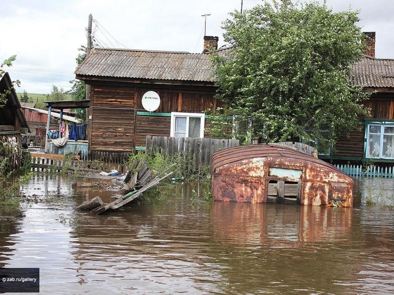 Власти Забайкалья просят у Медведева ещё 140 млн р на выплаты пострадавшим от наводнения