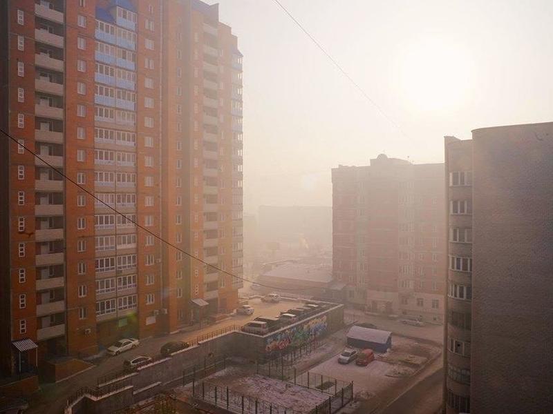 Первую степень опасности объявили в Чите из-за загрязнения воздуха