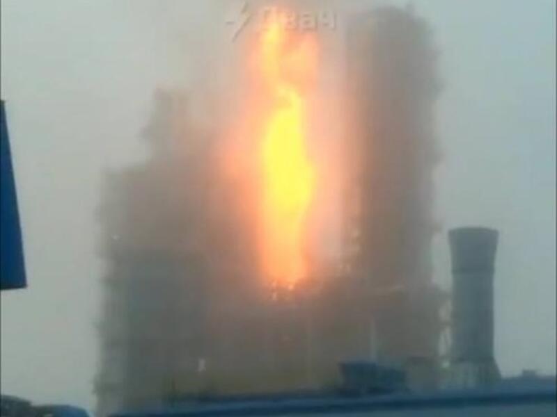 В Амурской области взорвался газоперерабатывающий завод