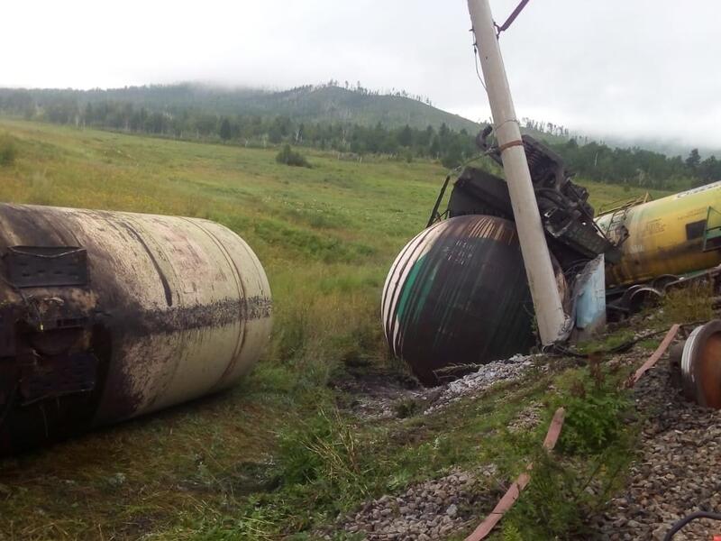 На Забайкальской железной дороге произошло 11 аварий за 7 месяцев