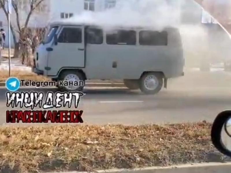 Пожарная команда ликвидировала воспламенение «УАЗа» в Краснокаменске