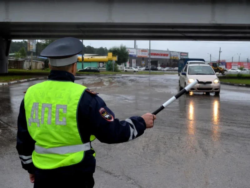 Полицейский отказался от взятки пьяного водителя иномарки в Чите