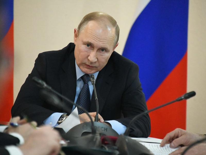 Владимир Путин: «Россия не достигла своего пика. Мы на марше развития»