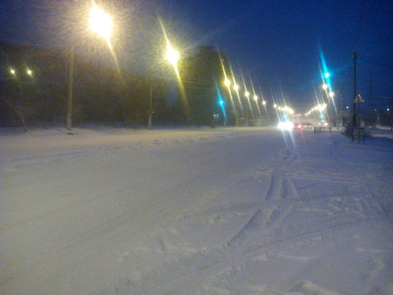 Трассу «Амур» занесло снегом в Могочинском районе