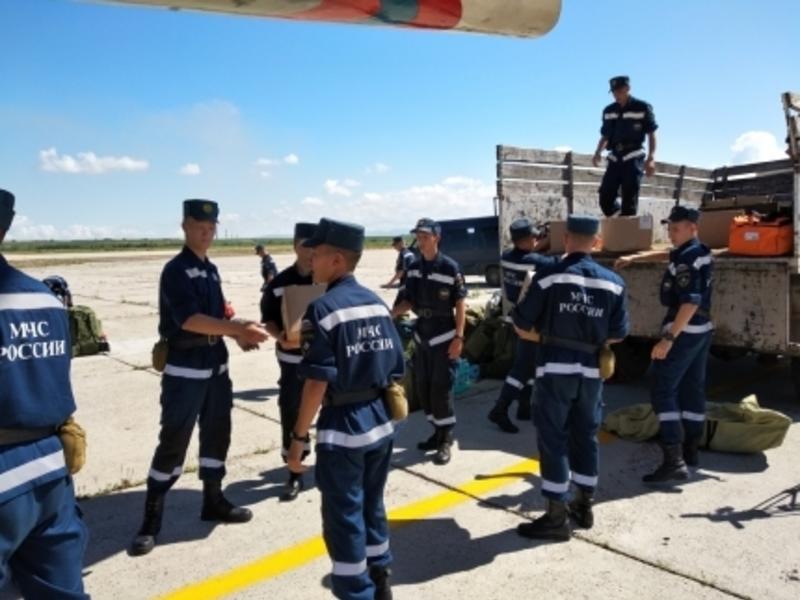 Спасатели из Красноярска прибыли в Читу для помощи пострадавшим от ЧС