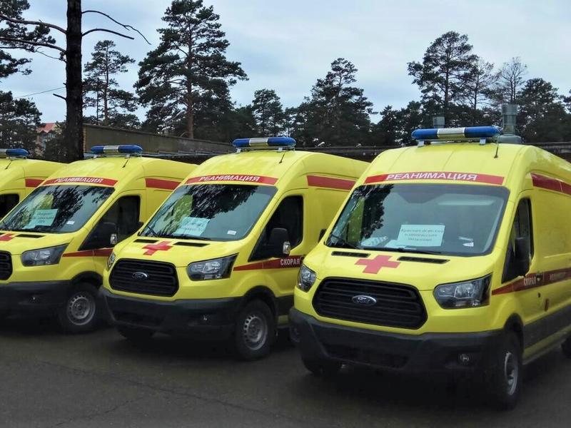Еще 3 новых машины скорой помощи поступили в забайкальские медорганизации