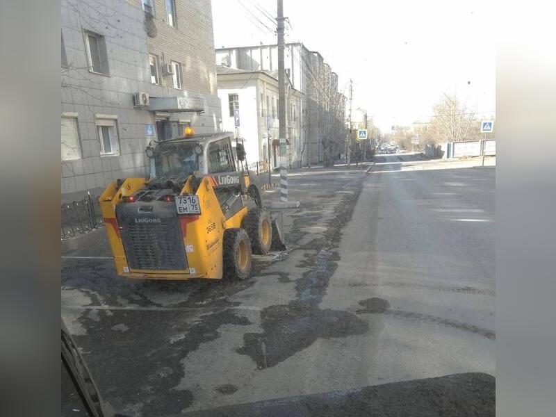 Администрация: дороги и тротуары убираются ежедневно в Чите