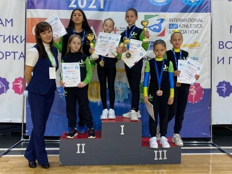 Забайкалки заняли все призовые места на чемпионате России по воздушной атлетике