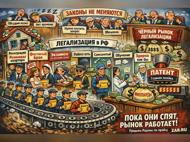 Продажа собственной Родины по прайсу