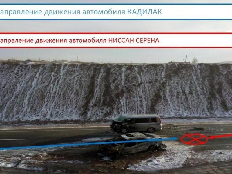 Водитель погиб в ДТП между Cadillac и Nissan в Краснокаменском районе