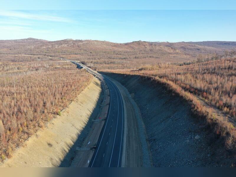 Более 25 км автодороги «Амур» в Забайкалье сдали в эксплуатацию после ремонтных работ