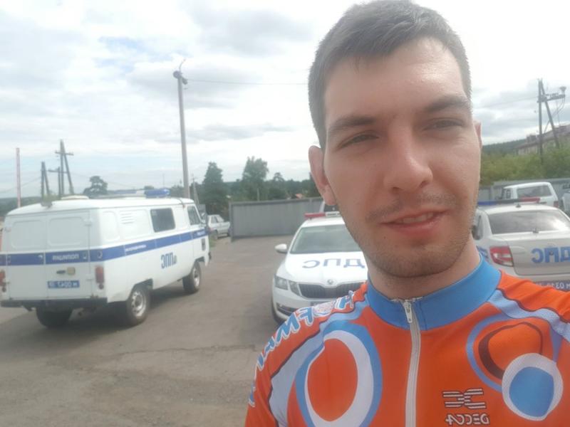 Читинца ограбили неизвестные во время велопоездки из Новосибирска в Читу