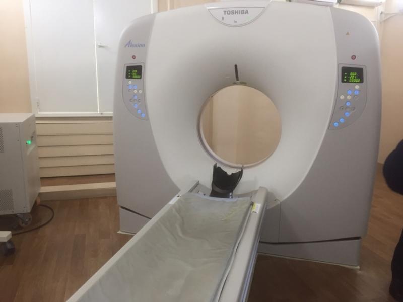 Новый компьютерный томограф поставили в городской больнице №1 в Чите