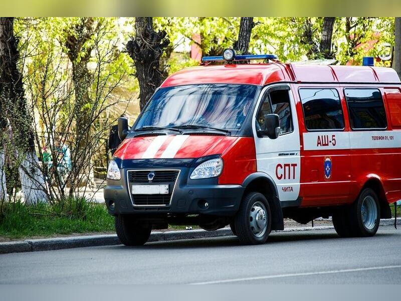 Два ребёнка отравились угарным газом при пожаре в доме на Токмакова в Чите