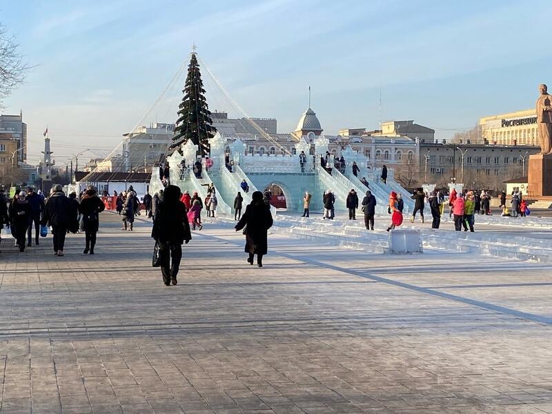 Днём 7 января в Чите ожидается до 16 градусов мороза