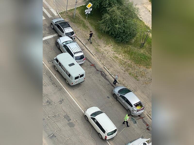 ДТП с участием нескольких автомобилей произошло в Чите