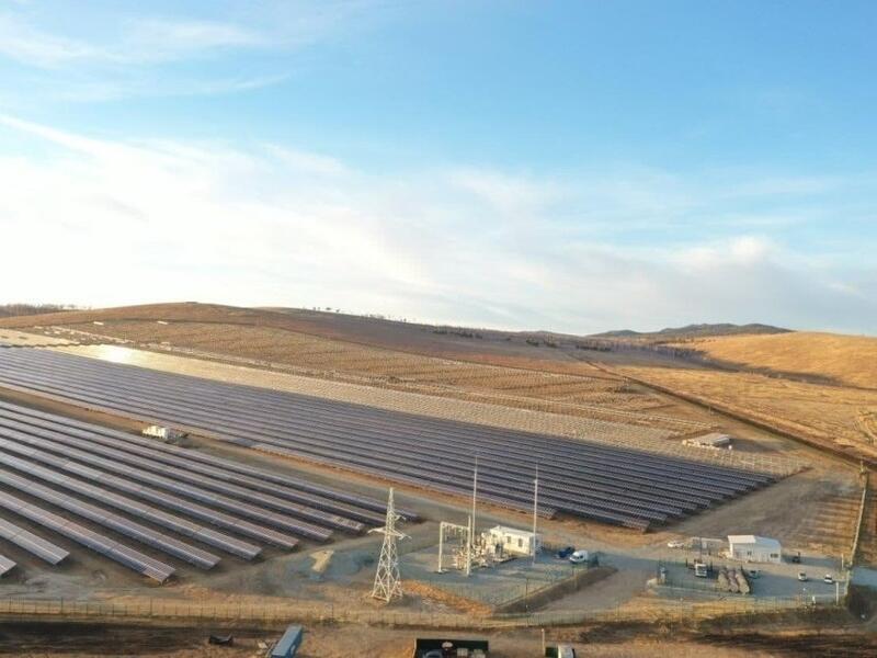 Две солнечные электростанции  заработали в Чите