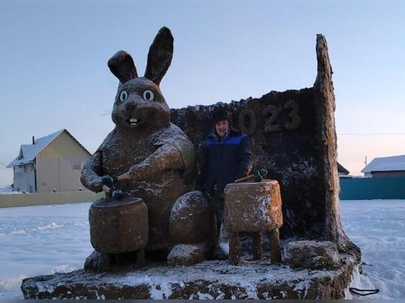 В Якутии отметят Новый год с зайцем из навоза