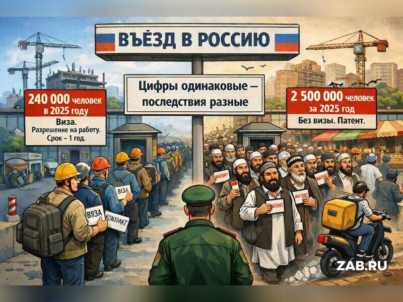 МВД выдало рекордное число разрешений на работу иностранцам в России