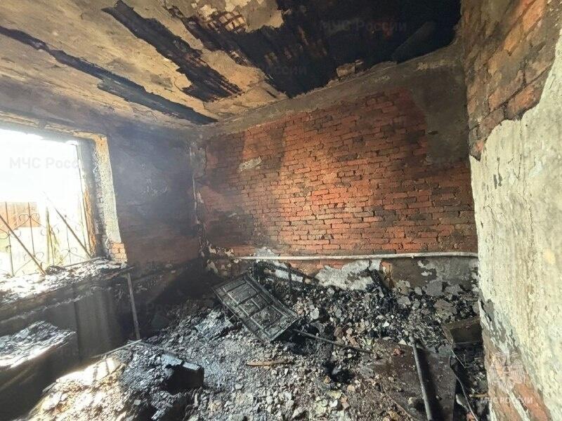 Пожар со смертельным исходом произошел в жилом доме в Могоче