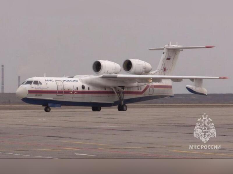 Самолет-амфибия прибудет в Забайкалье для тушения лесных пожаров