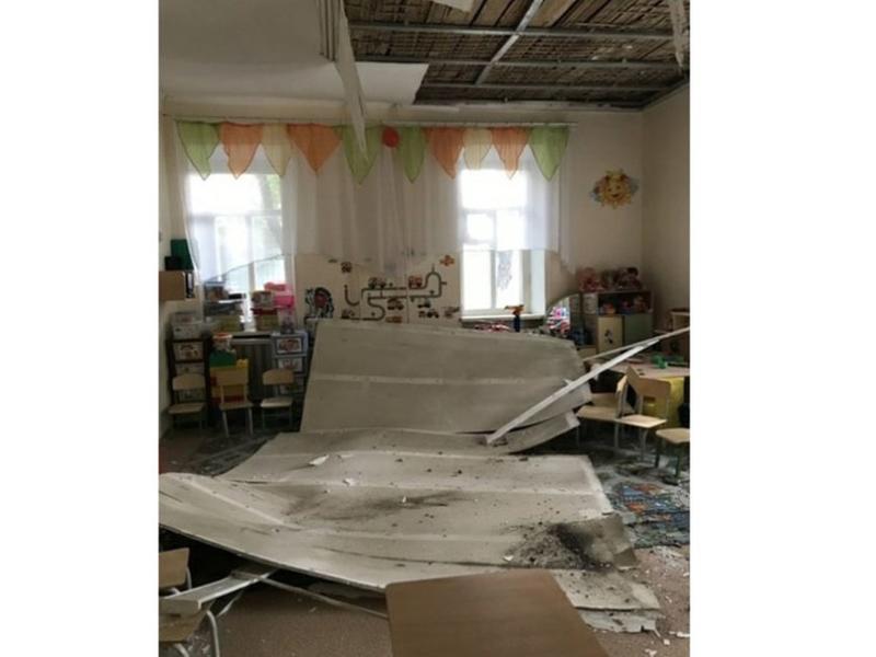 Прокуратура: Работники детсада в Чите могли предотвратить обрушение потолка
