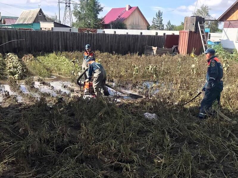 43 пострадавших от паводка дома в Забайкалье просушили теплопушками