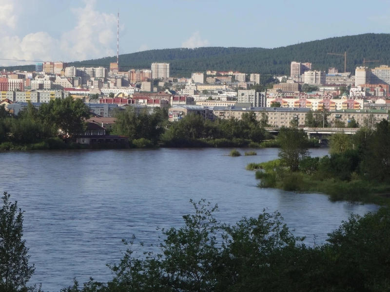 Подъем уровня воды на реке Ингода в Чите может привести к выходу на пойму