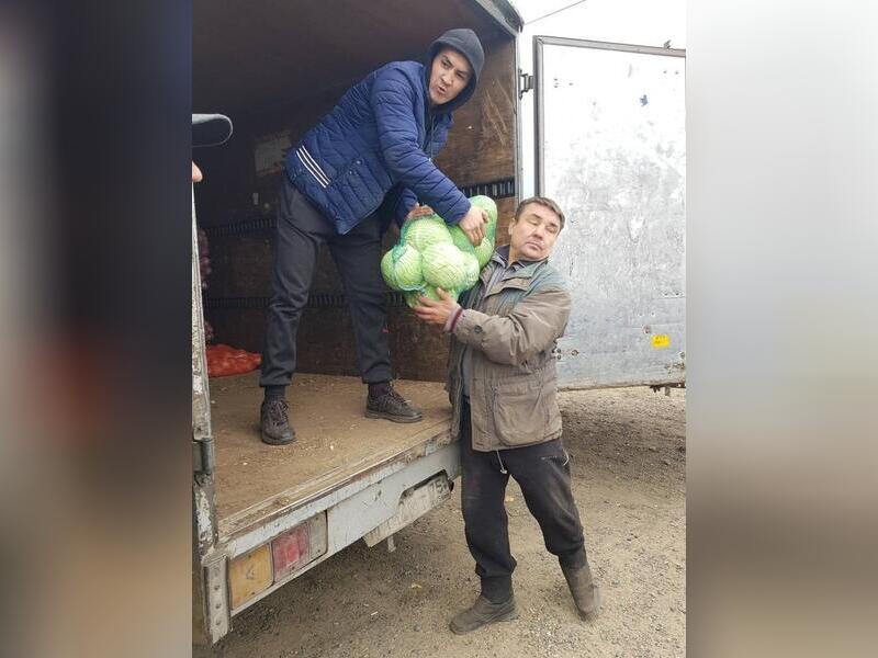 Пострадавшие от паводка в Чите получили 160 килограмм овощей