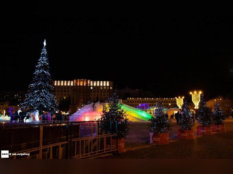 Ледовый городок на площади Ленина в Чите построят к 22 декабря