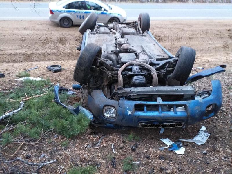 Водитель в Читинском районе опрокинулся и погиб на месте