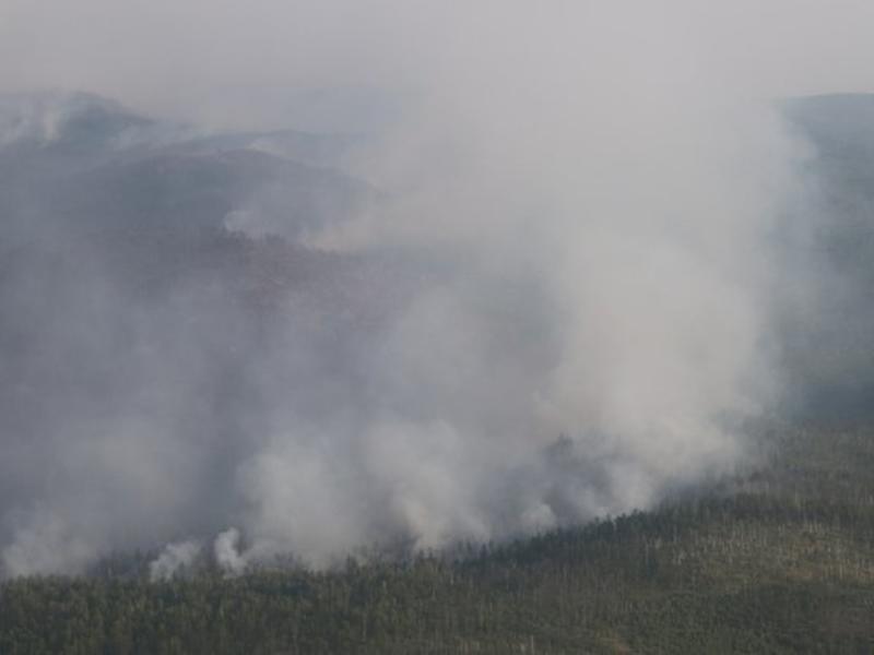 Лесопожарная обстановка остаётся напряжённой в некоторых районах Забайкалья