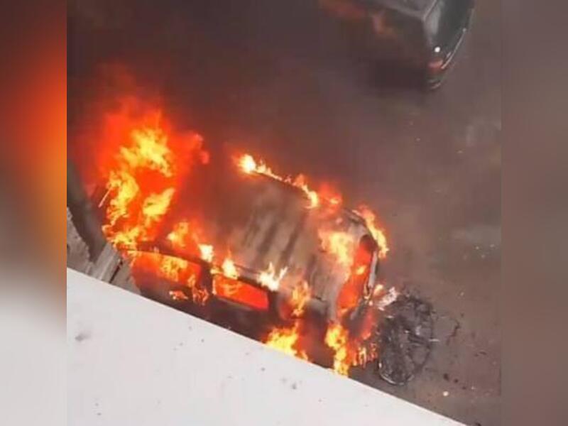 Жительница Краснокаменска закурила и спалила свою машину