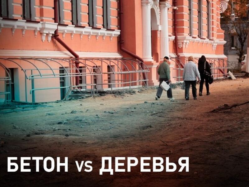 В Чите уничтожается зелёный каркас города