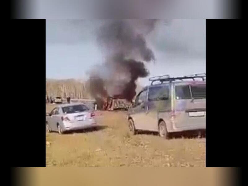 Двое человек погибли на трассе «Амур»,  один сгорел в машине - очевидцы