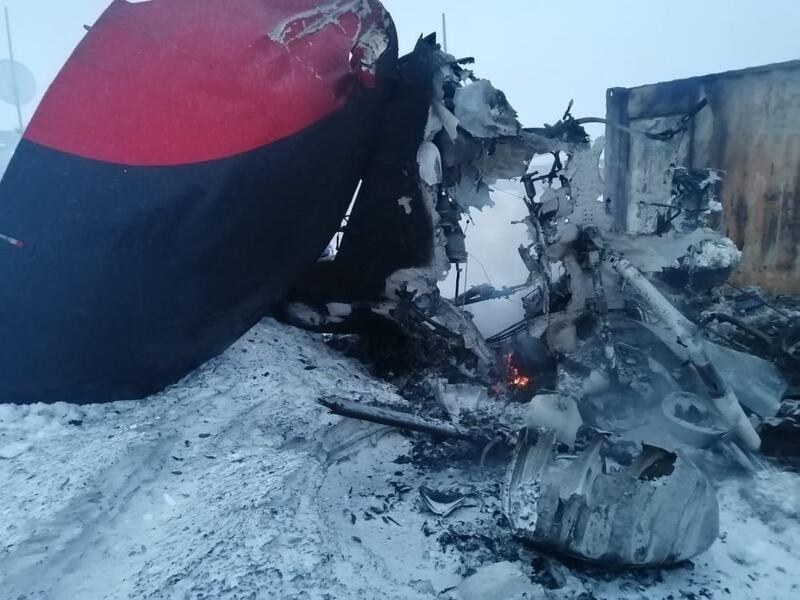 Вертолёт рухнул в Магаданской области