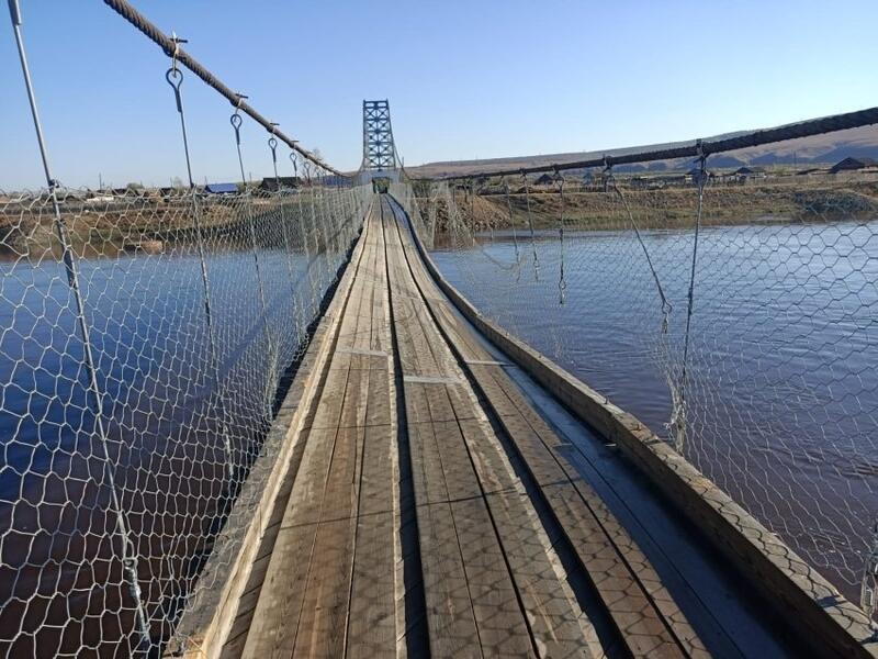 Разрушенный мост в Нерчинском районе обещают отремонтировать к середине июня