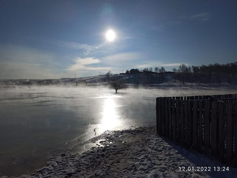 Село Курлыч в Забайкальском крае «съедает» лёд