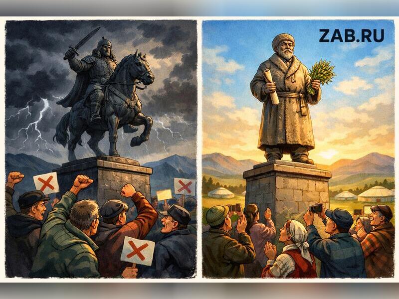 КПРФ предлагает свой вариант памятника в Агинском