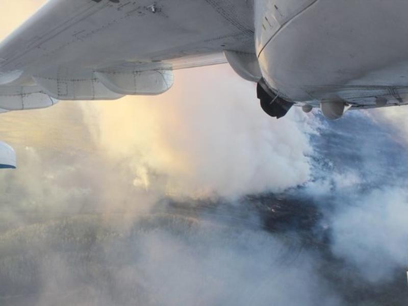 Авиаразведка выявила 11 пожаров на площади свыше 3 млн кв.м. в лесах Забайкалья