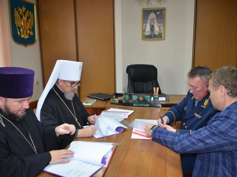 Читинская епархия займётся духовным просвещением сотрудников УФСИН и их семей